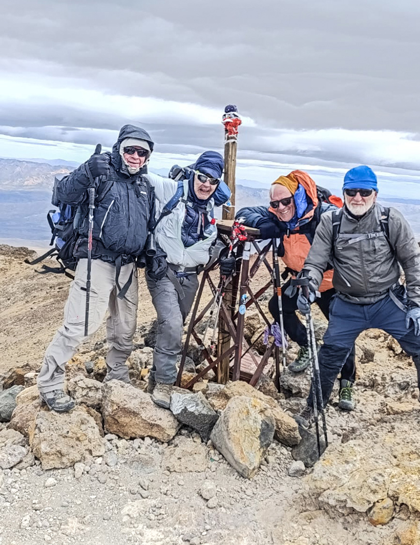Cumbre Trómen Los 4 de CADEI