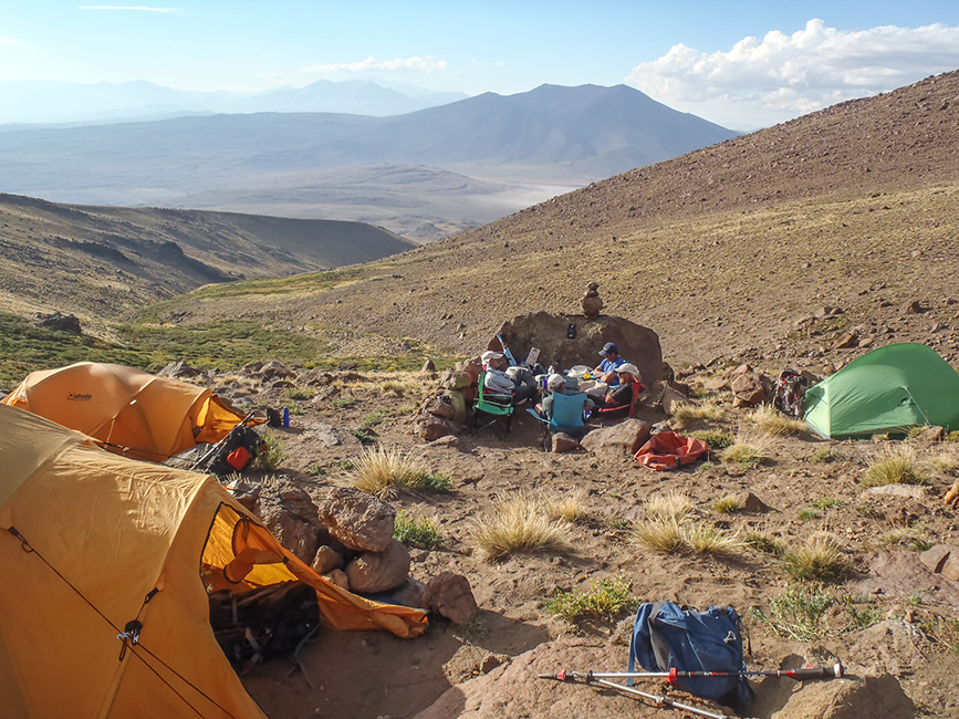 Camp.Alt. 2960 m.